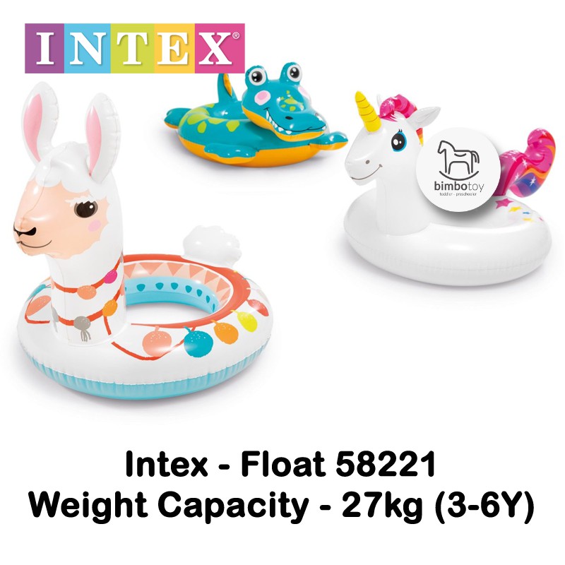 Bimbozone - Pelampung Ban Renang Anak Swim Ring Float Intex - 58221