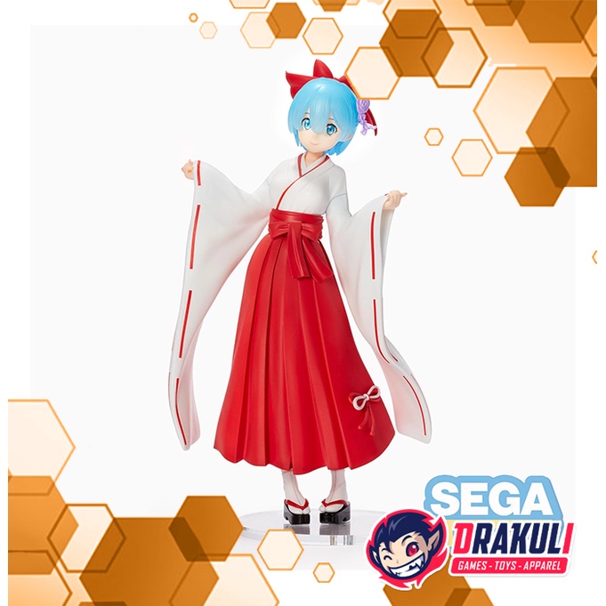 SEGA SPM Re: Zero Rem Shrine Maiden Ver. Super Premium Figure