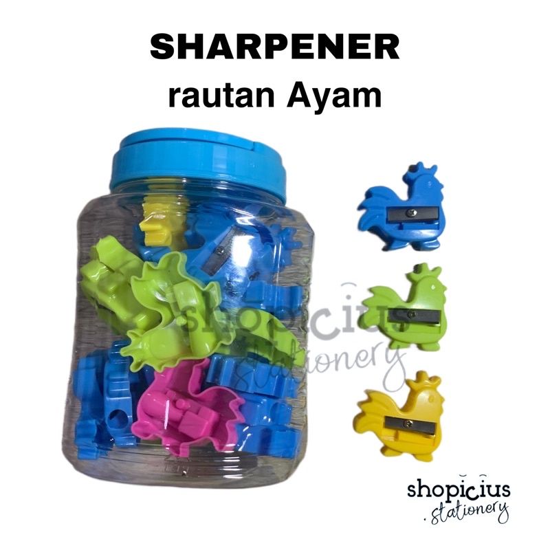 

Rautan Pensil Ongotan AYAM Sharpener