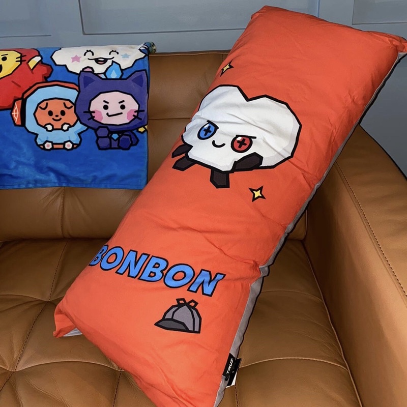 [READY STOCK] Bonbon Body Pillow - Treasure TRUZ Line Friends x Nara Deco