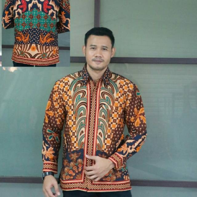 Kemeja batik panjang