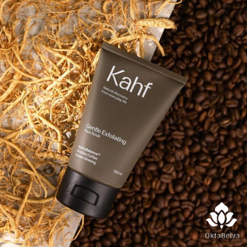 Jual Kahf Gentle Exfoliating Face Scrub Coklat Brazilian Coffee Korean