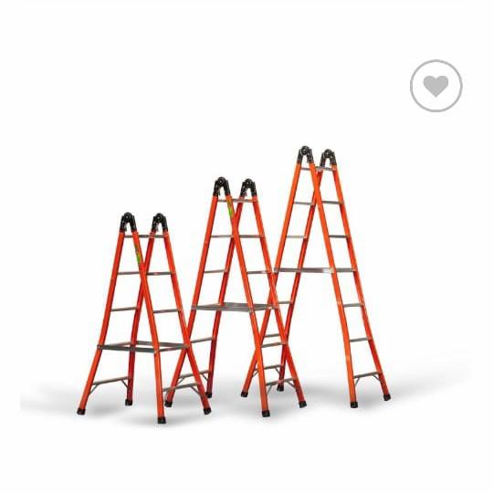 Tangga Lipat Tangga Lipat 1.5 M // Tangga Aluminium 2 Fungsi // ,