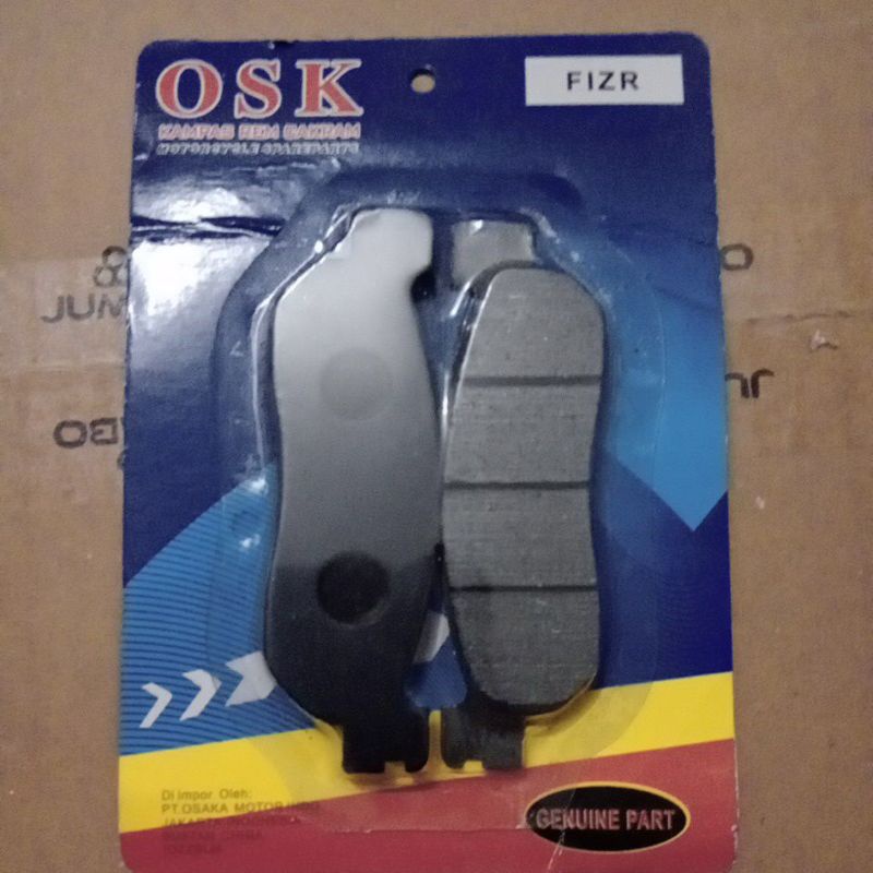 kampas rem depan -dispad disped discpad f1zr f1 zr murah osk