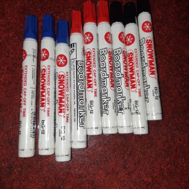 

Spidol Whiteboard Snowman