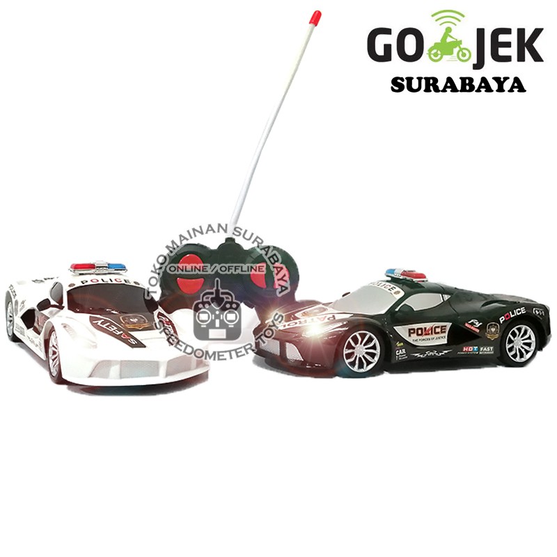 RC Mobil LaFerrari Polisi | Mainan Anak Mobil Police Remote Control