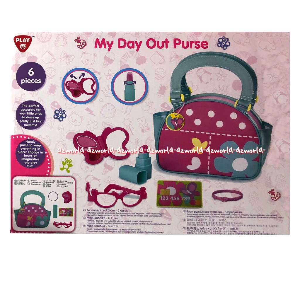 Play Go My Day Out Purse Mainan Anak Tas Make Up Kosmetik