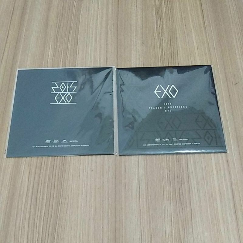 DVD EXO SG15 Global and China , EXO Season Greeting 2015 Global, Exo Season Greeting 2015 China