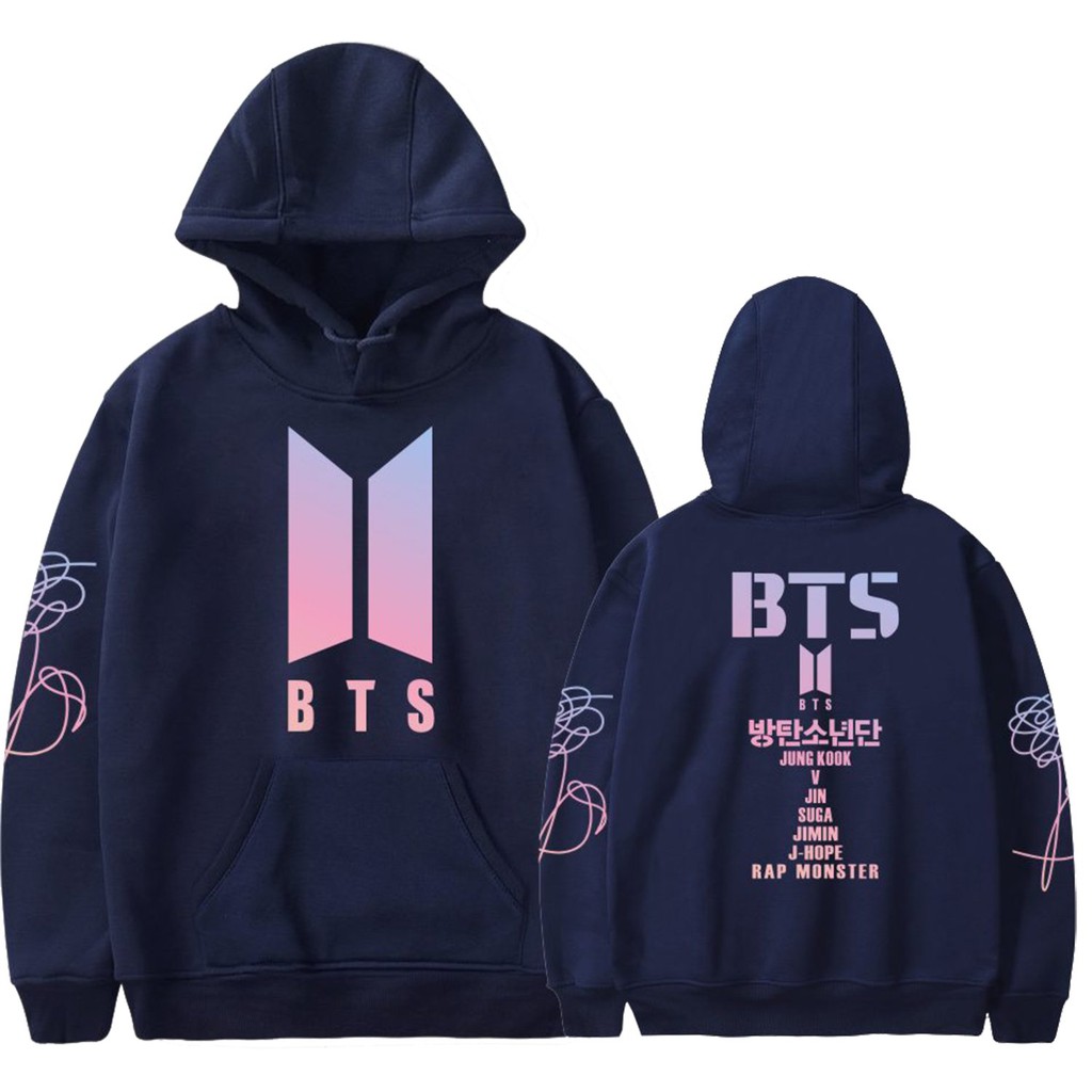 Jaket Hoodie Anak BTS Kpop usia 6-12tahun - kurnianyacaka