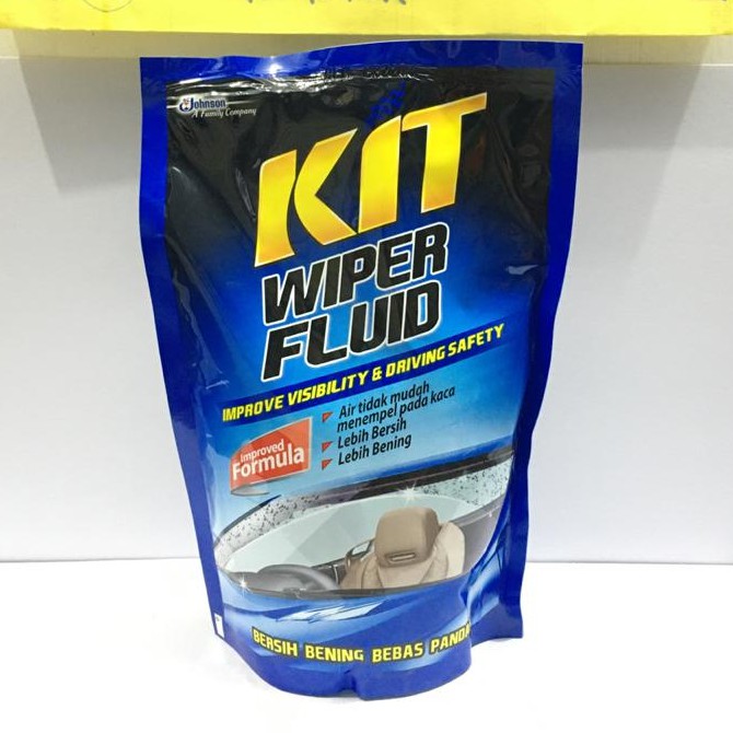 KIT WIPER FLUID 400ml REFILL - CAIRAN PEMBERSIH KACA MOBIL KIT - WIPER FLUID