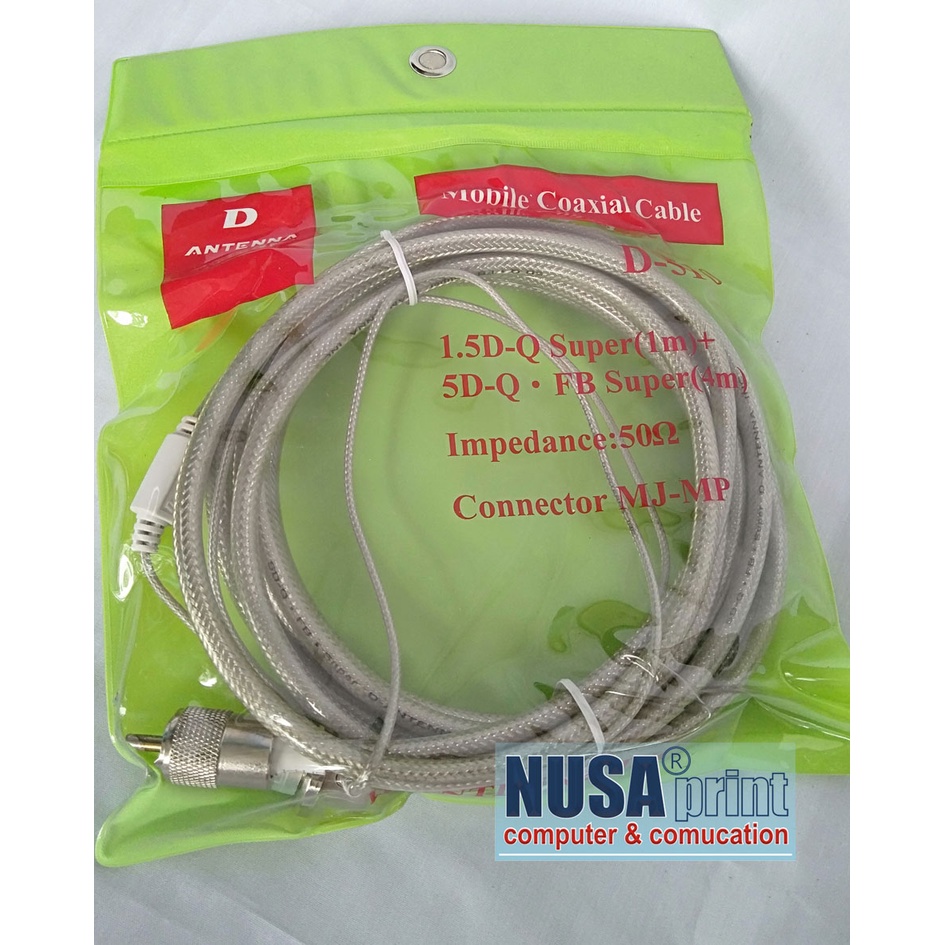 Kabel Antena Mobil RG 8 D ANTENA D-510 Baru