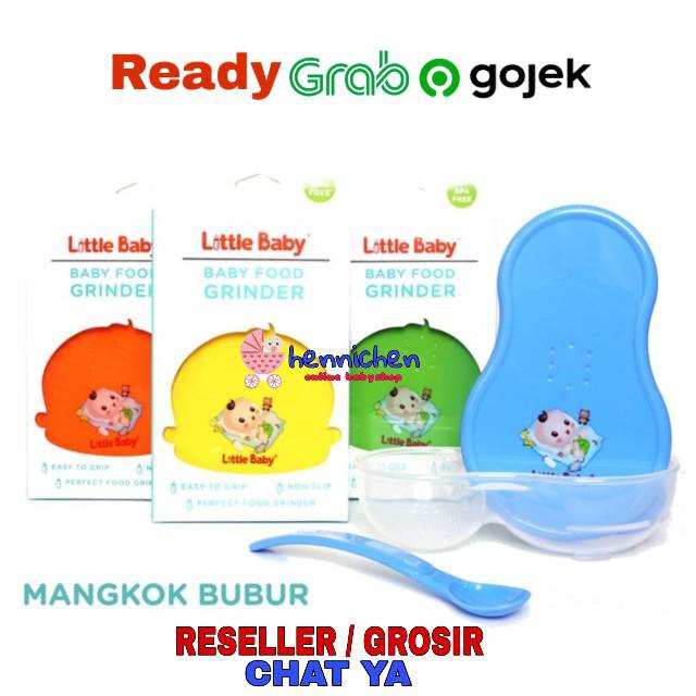 Little Baby Food Grinder - Mangkok Bubur - Tempat Makan / Makanan Bayi - MPASI