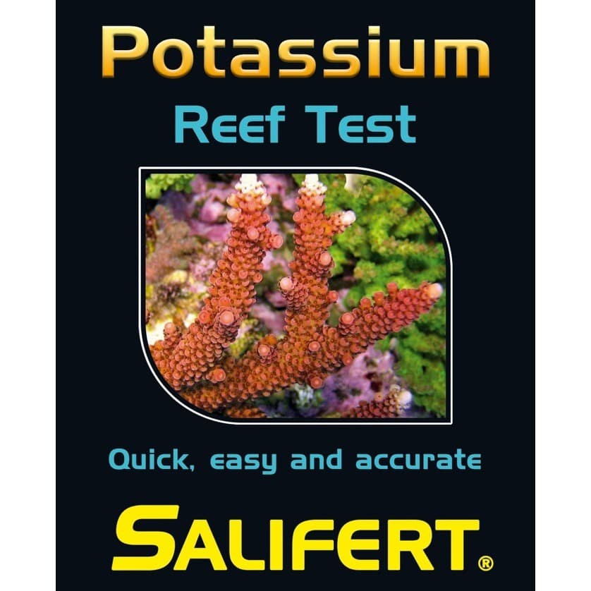 Salifert Potassium K Marine Reef Test Kit Parameter Aquarium Air Laut