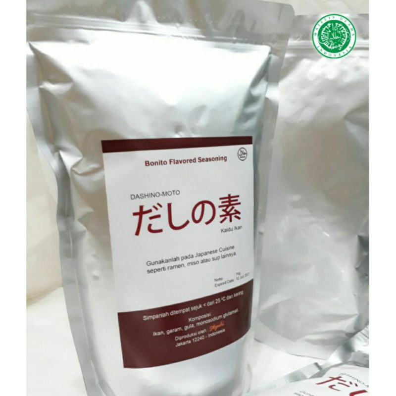 Dashi 1KG Dashinomoto Halal MUI untuk Ramen Miso or Japanese Cuisine
