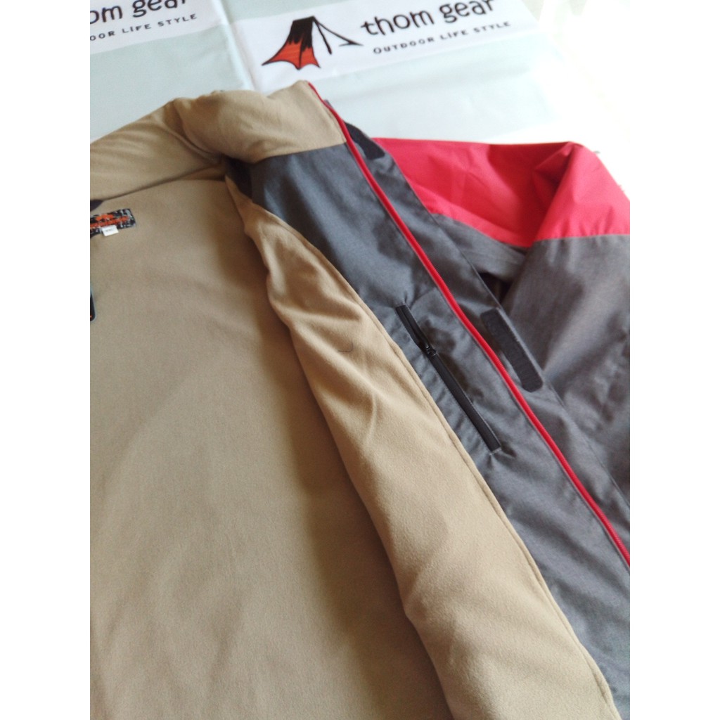 Mountaineer Macaca Jacket Jaket Gunung Pria Wanita Inner Polar Jumbo XXL Thomgear Probolinggo