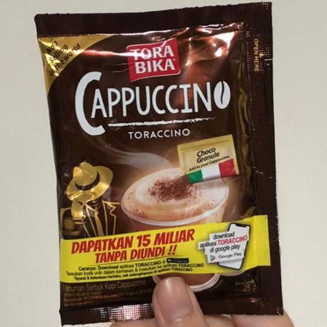 Torabika cappuccino sachet (renceng)