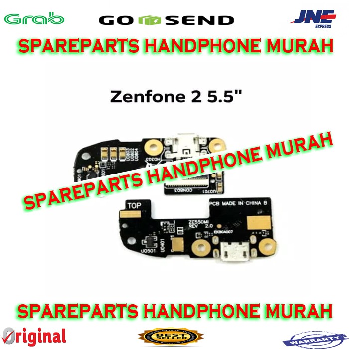 FLEXIBLE FLEXIBEL CONNECTOR CAS CHARGER MIC ASUS ZENFONE 2 5.5INCH ZE551ML Z00AD Z00ADB ORIGINAL NEW