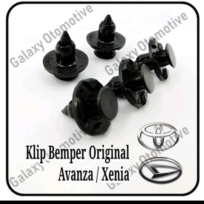 Kancing Klip Bemper Avanza Xenia Veloz - Klip Tekan - Original Astra