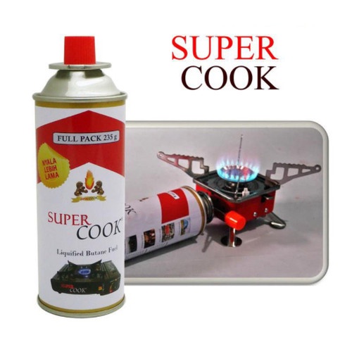 Supercook Gas Kaleng Portable 235gr