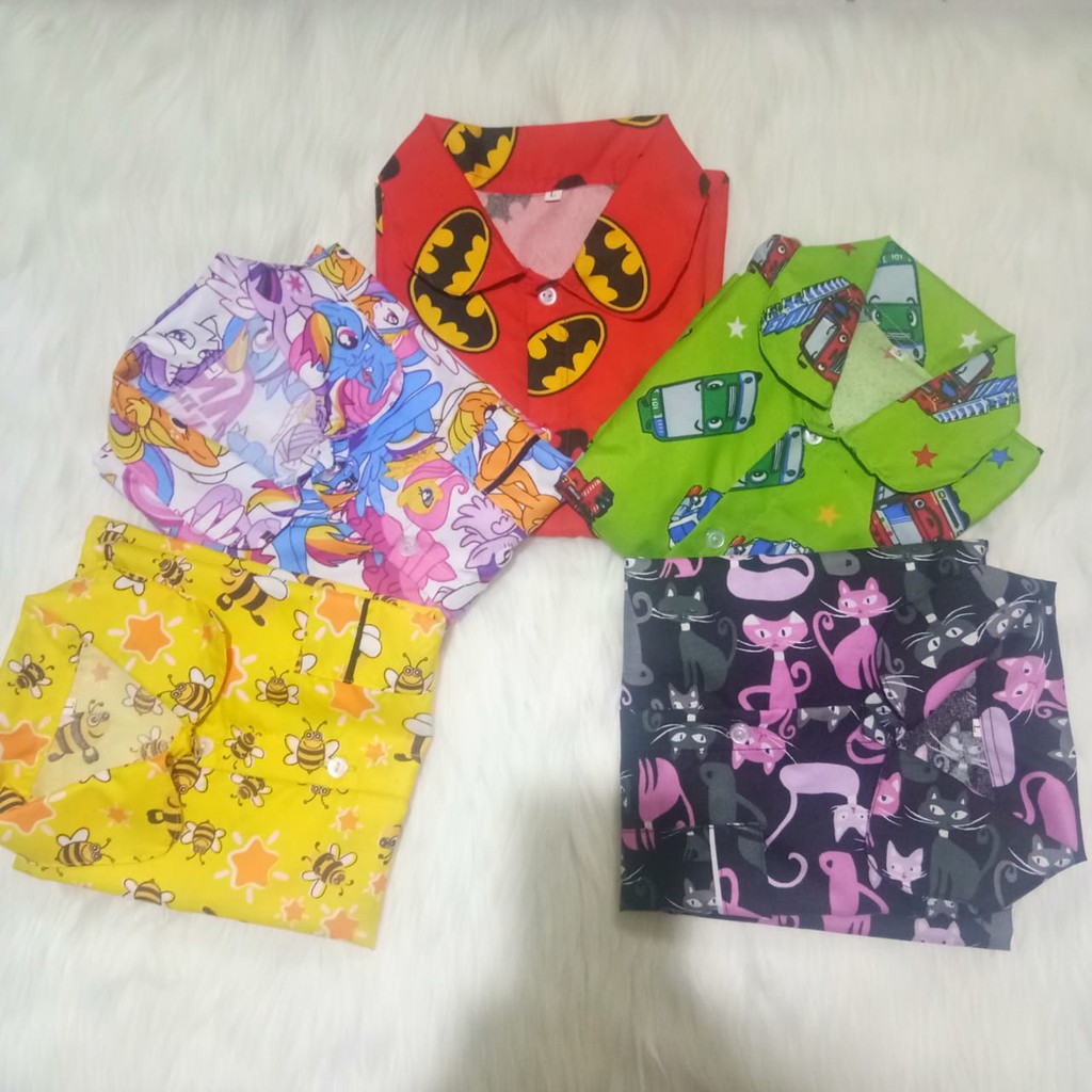 Piyama Anak Grosir Ecer Pilih Motif