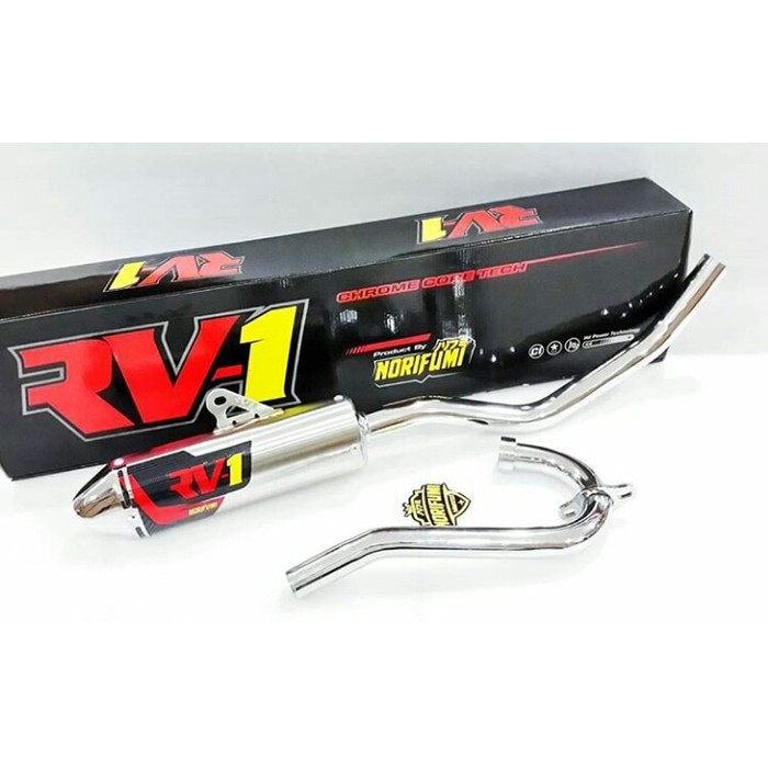 Knalpot Norifumi original Tipe RV1 Evo besi pnp KLX Dtracker all serie