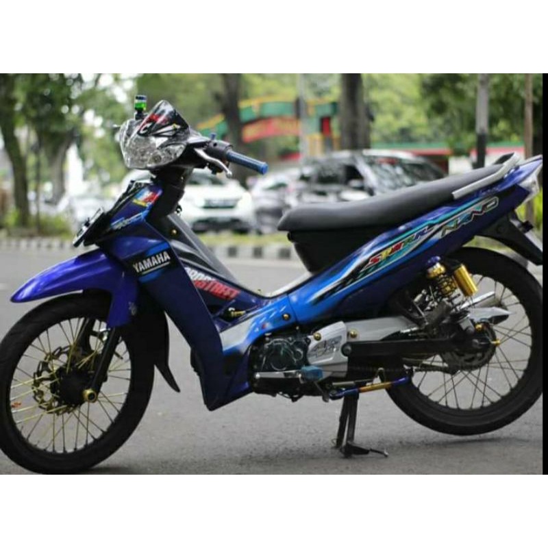 (Bisa COD) Striping Stiker Vega R lama spark nano sticker vega r new Lis body vega lama variasi