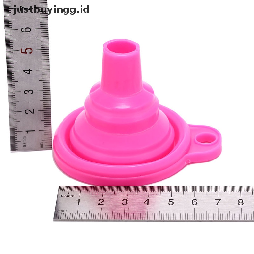 (Justbuyingg.Id) Corong Lipat Bahan Silikon Praktis Untuk Dapur