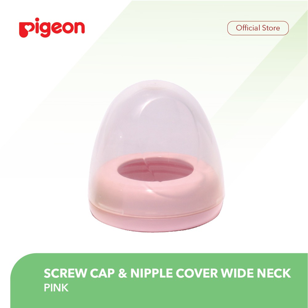 PIGEON Screw Cap and Nipple Cover Wide Neck | Tutup Botol Susu Bayi