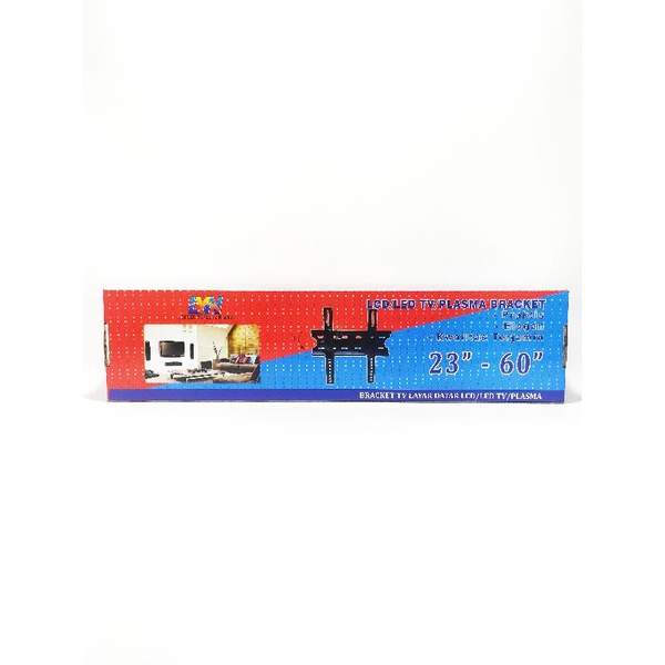 Bracket TV LCD LED, Gantungan TV (Universal 32"-60") Hi-Quality