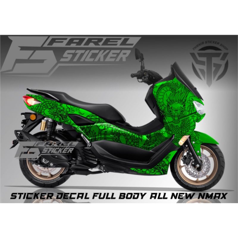 stiker decal full body yamaha nmax new 2021/2022 decal nmax new full body