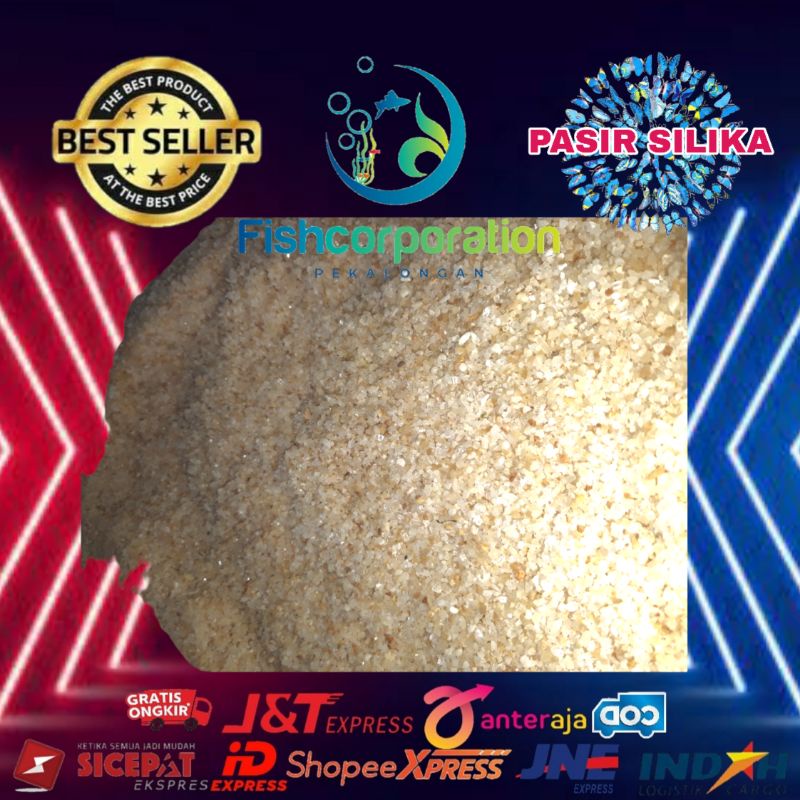 Pasir silika / pasir putih / pasir murah / pasir aquarium