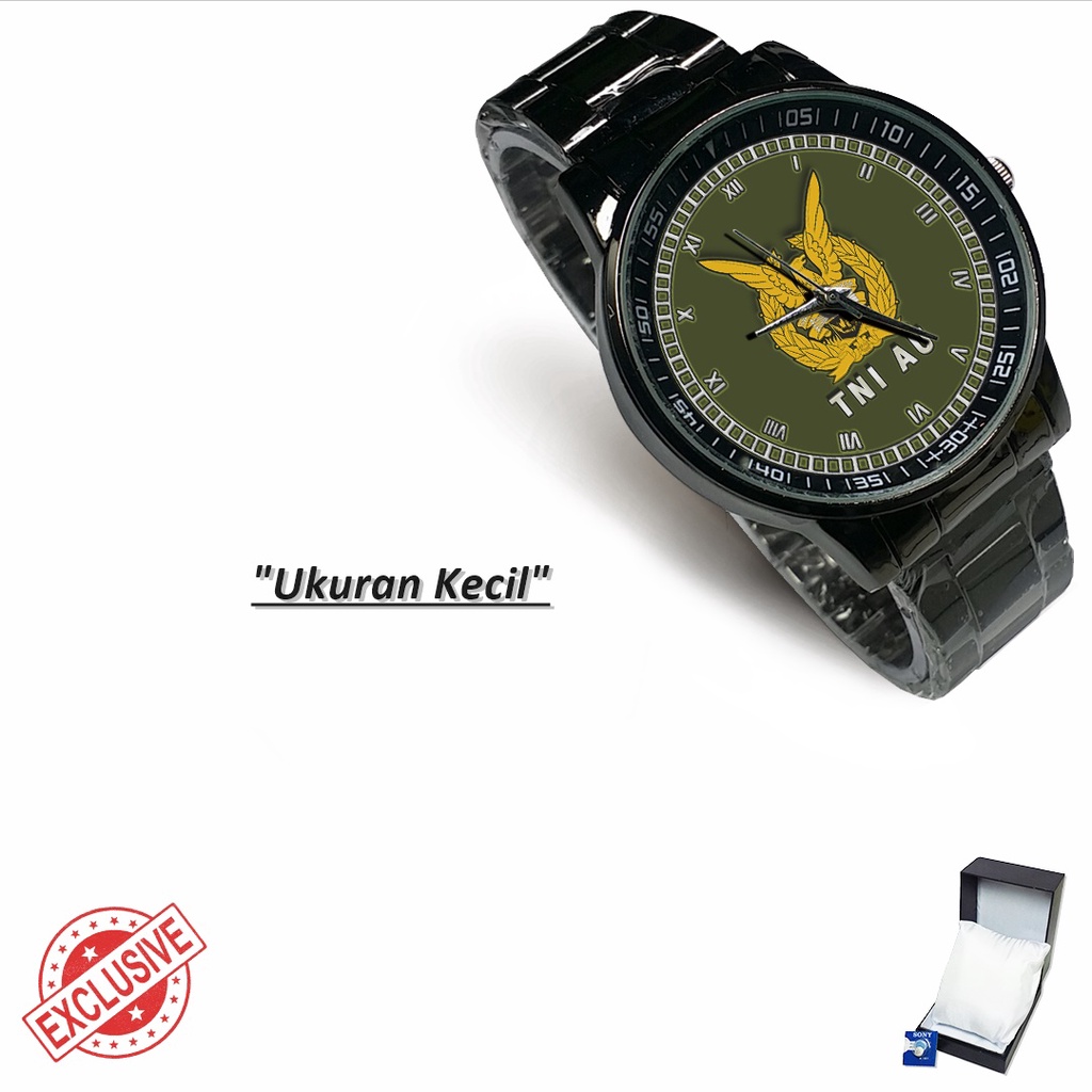 Jam Tangan Rantai Couple ANGKATAN UDARA TNI - 3 (Limited Edition)