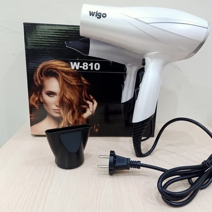 Wigo W 810 Hair Dryer Besar Hot and Cool Pengering Rambut Salon 900 W ORIGINAL 100%