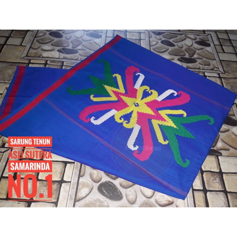 Sarung Tenun Sutra sutera asli Samarinda kualitas no.1