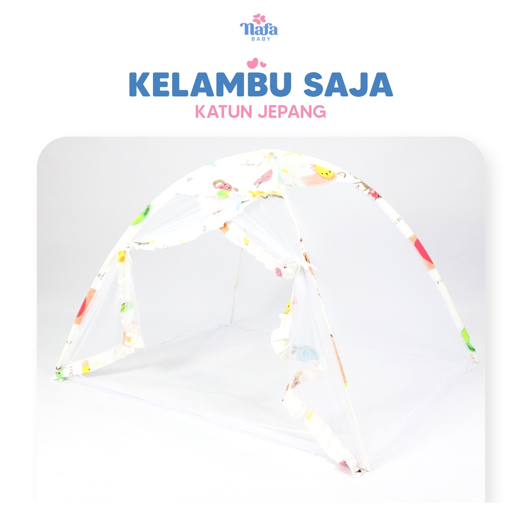 NAFA BABY - Kelambu Bayi Anti Nyamuk | Kelambu Tenda Katun Jepang