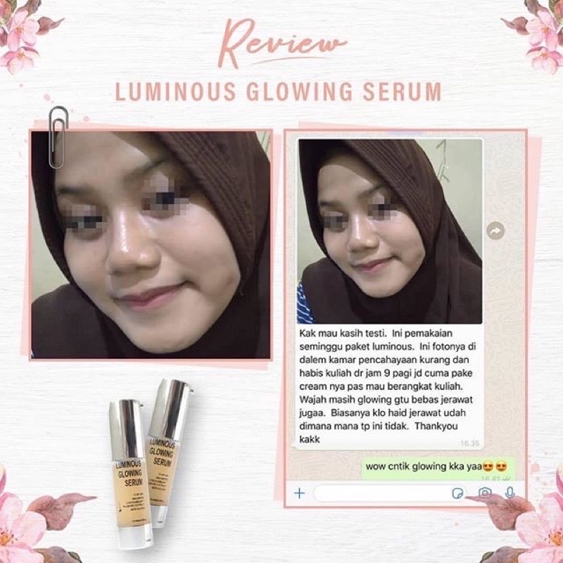 MS GLOW SERUM LUMINOUS // LUMINOUS GLOWING SERUM MS GLOW
