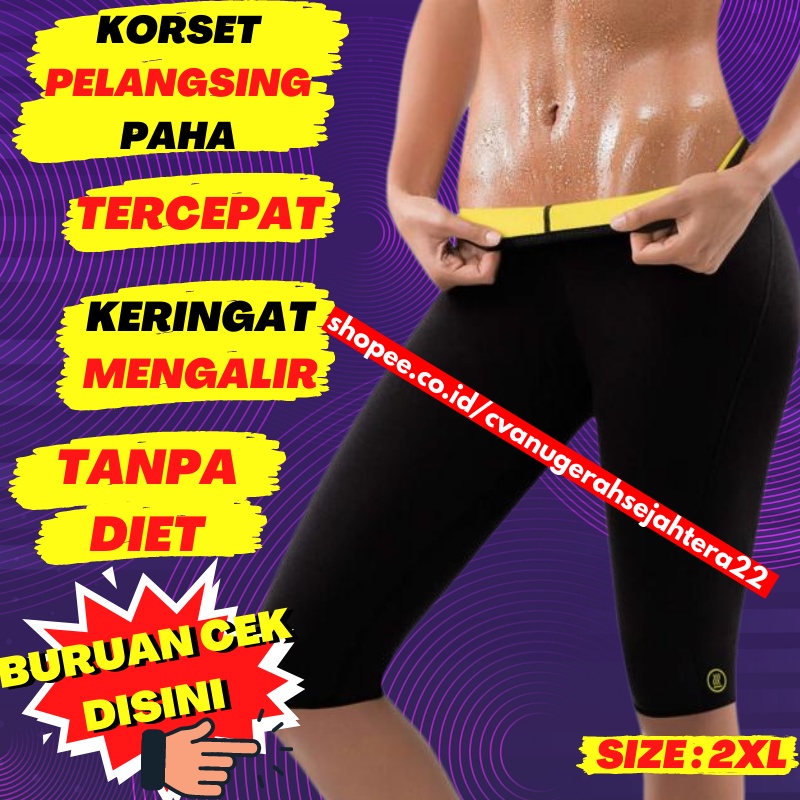 Korset Pria Korset Celana Korset Pelangsing Slimming Pant Shaper Celana Pembakar GI08A