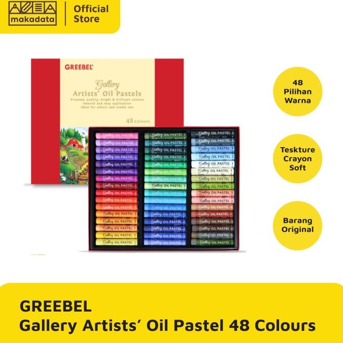 

CRAYON | OIL PASTEL GREEBEL ARTIST 48 WARNA MURAH ---READY---