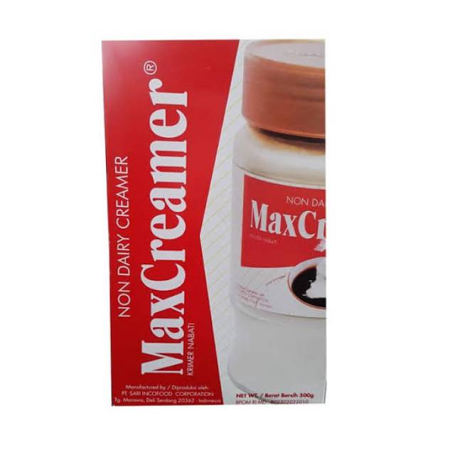 

MAX CREAMER NON DAIRY CREAMER 500GR