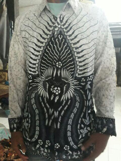 New Arrival Distro Batik Pria Bordir Sogan Hrb026 Batikaf Notoarto Batik Ipnu-ippnu Hem Pria Bel