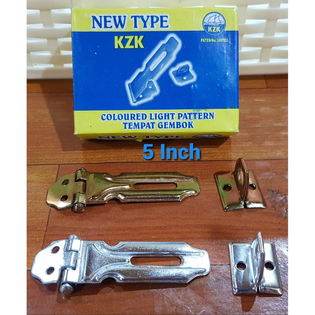 Overpal Gembok -  Grendel Overpal No3(8CM), N0 4(7cm), No 5(6cm) KD177