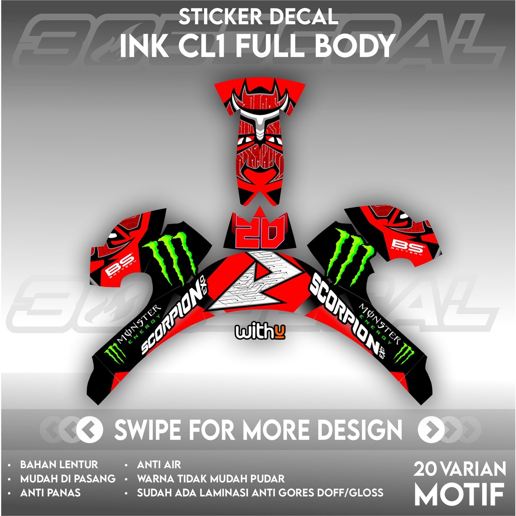 DECAL HELM INK CL 1 MOTIF FABI QUARTARARO FULL BODY