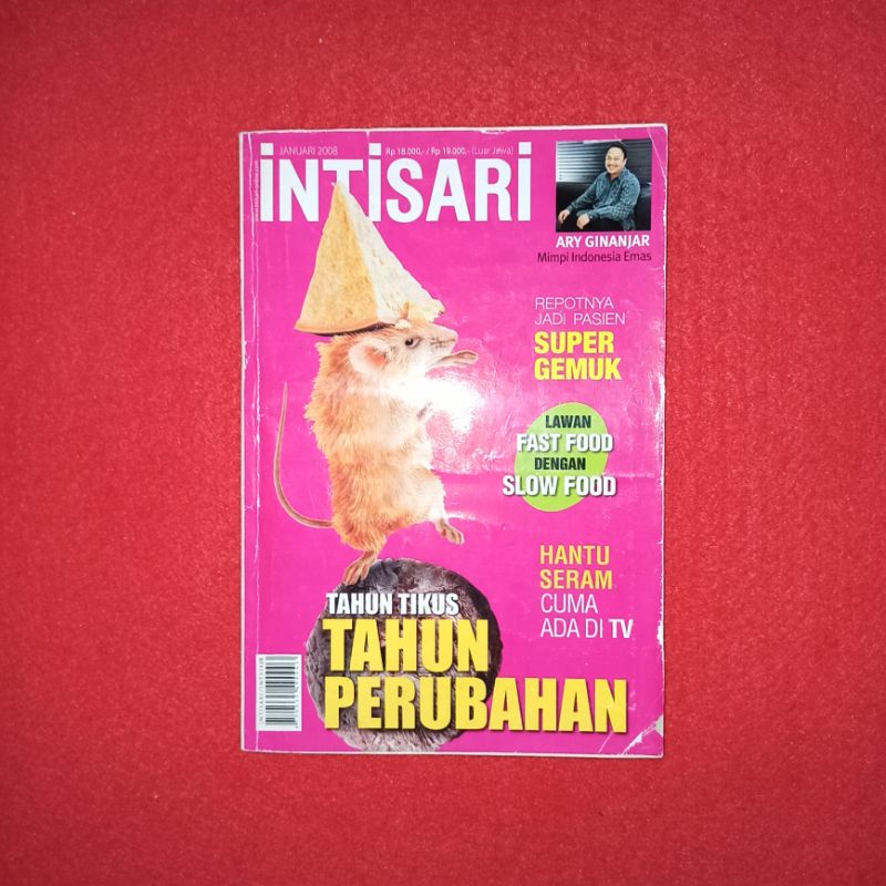majalah intisari Januari 2008