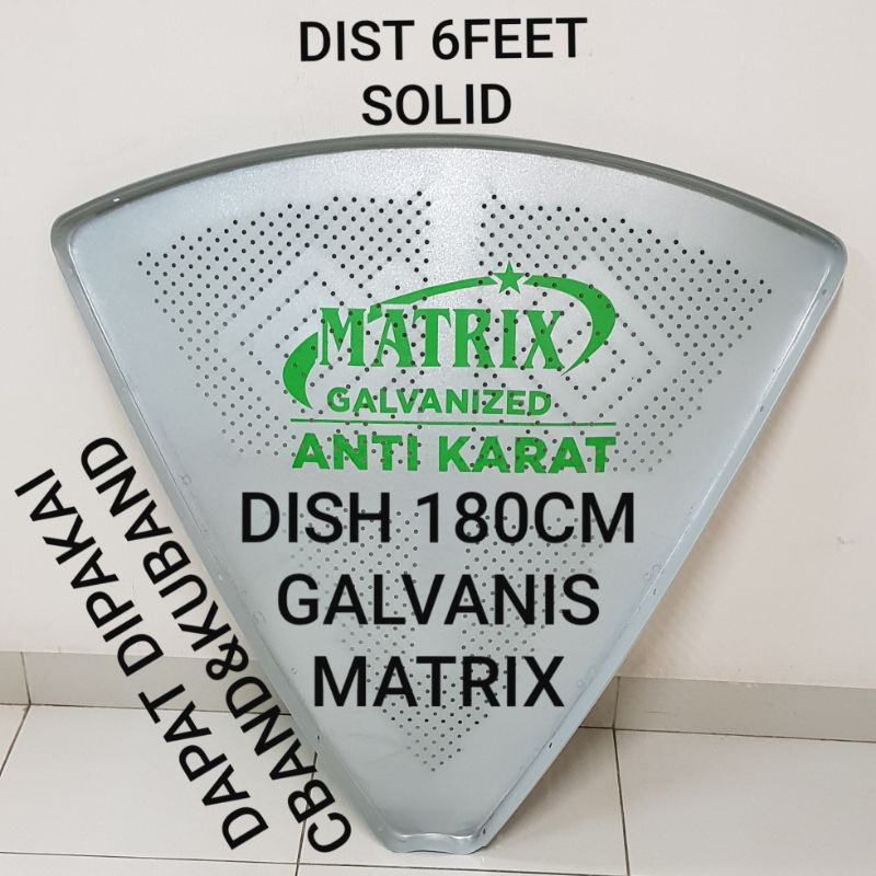 Dish Solid 6Feet 180cm Galvanis Dish Parabola Solid