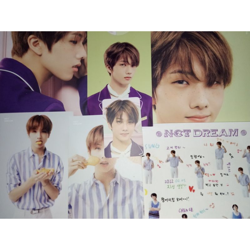 SHARING SG SEASON GREETING NCT DREAM 2022 DIARY JISUNG CHENLE SET PC OFFICIAL