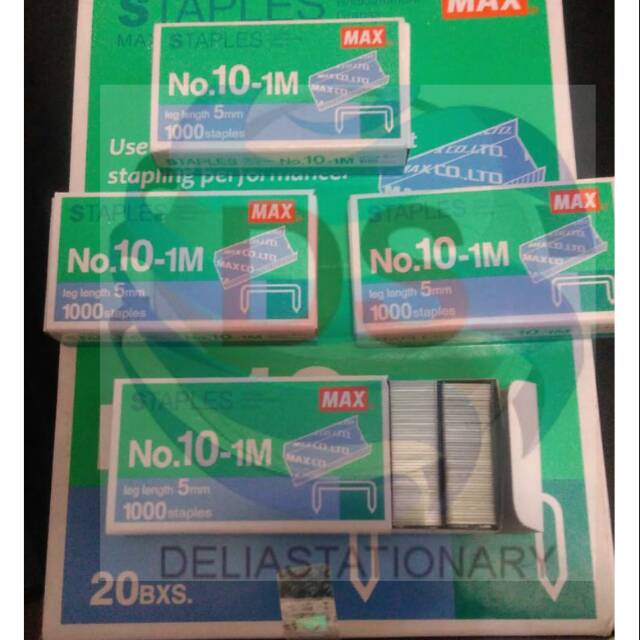 

ISI STAPLES NO 10 ORIGINAL MAX