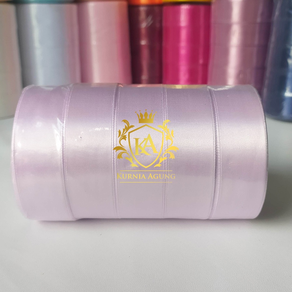 Pita Satin Eagle impor Taiwan Ukuran 2.5cm / 1 Inch souvenir kado murah Dijual Per Roll