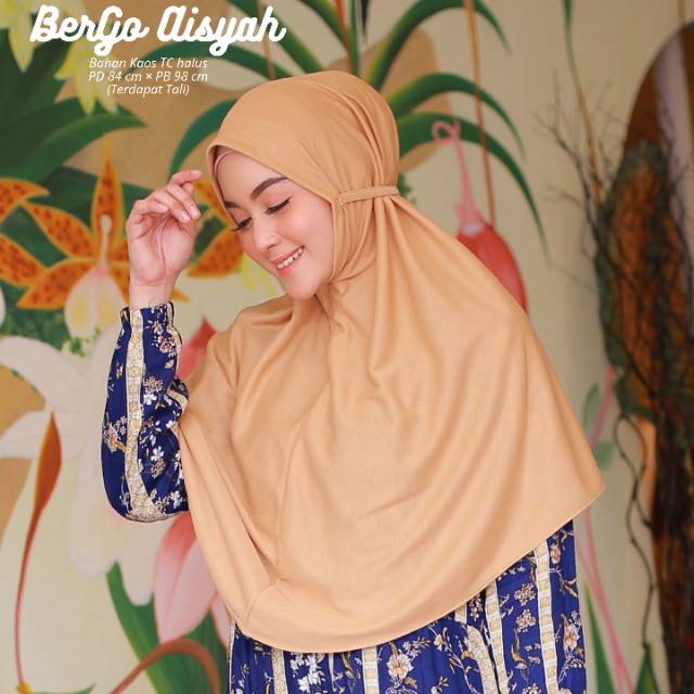 TERMURAHH!!! HIJAB DEWASA MUSLIMAH/BERGO MARYAM TALI_BERGO AISYAH BAHAN KAOS TC PREMIUM_BEST SELLER