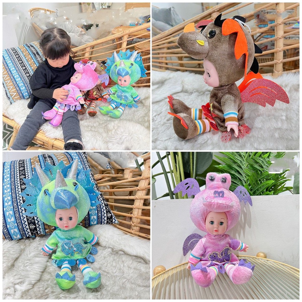 Mainan Fun And Musical Boneka Dinosaurus 16&quot; Singing Untuk Anak