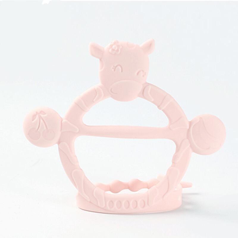 UNNISO - Baby Teether Premium / Teether Silicone Motif Sapi BT02